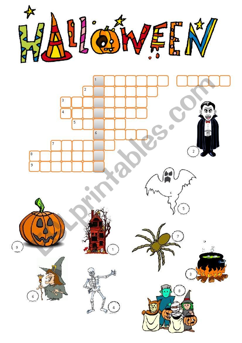 halloween fun worksheet