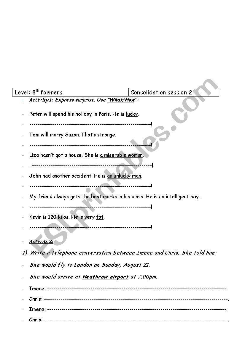 consolidating activities worksheet