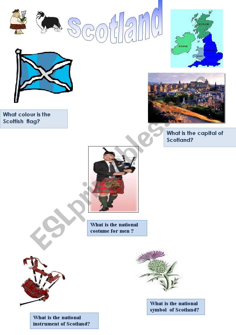 Scotland worksheet