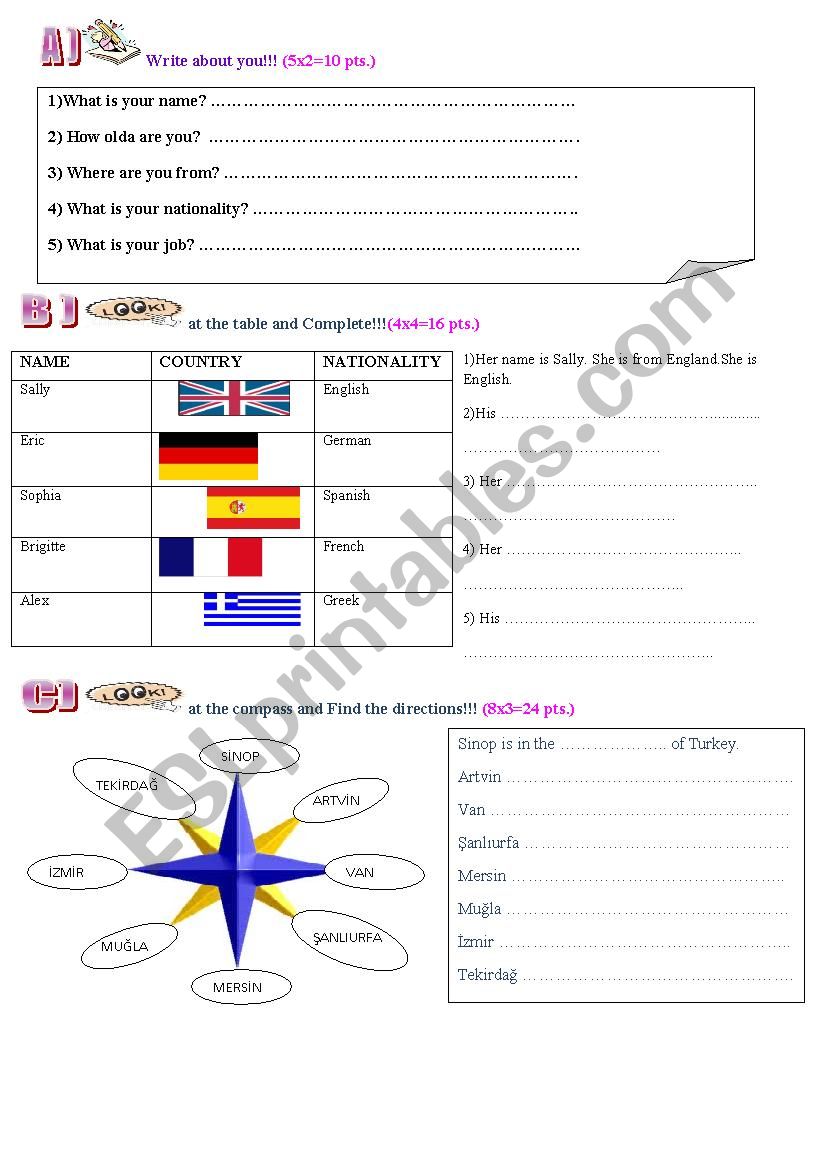 worksheet for 5th grade worksheet