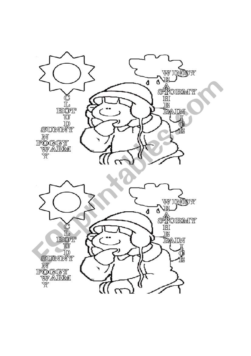 the weather worksheet