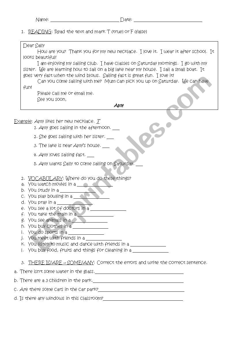 Present Simple worksheet