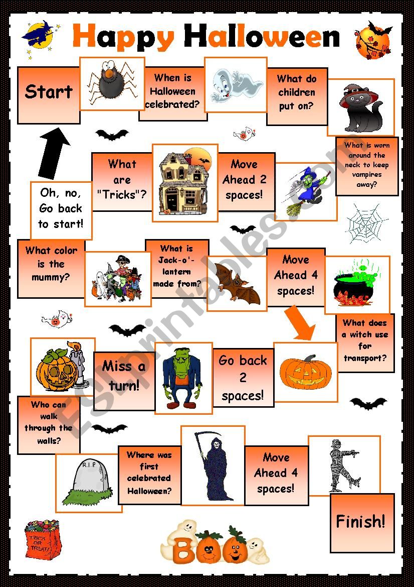 Happy Halloween - ESL worksheet by kosamysh