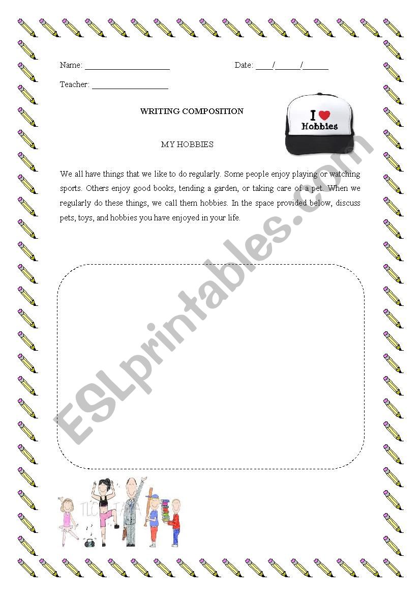 WRITING COMPOSITION worksheet