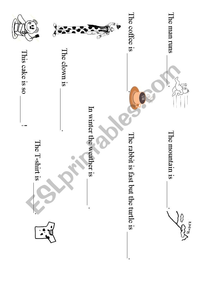 Adjectives and antonyms puzzle (part 2) 