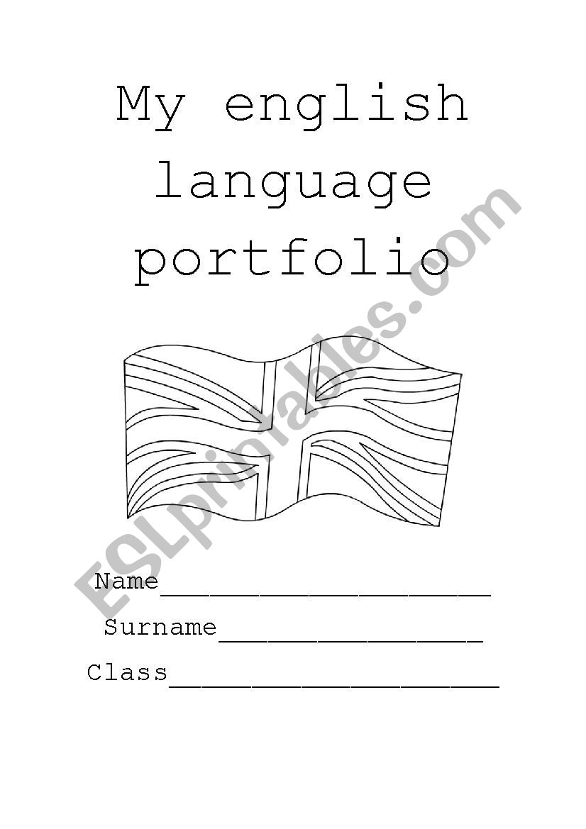 Portfolio worksheet