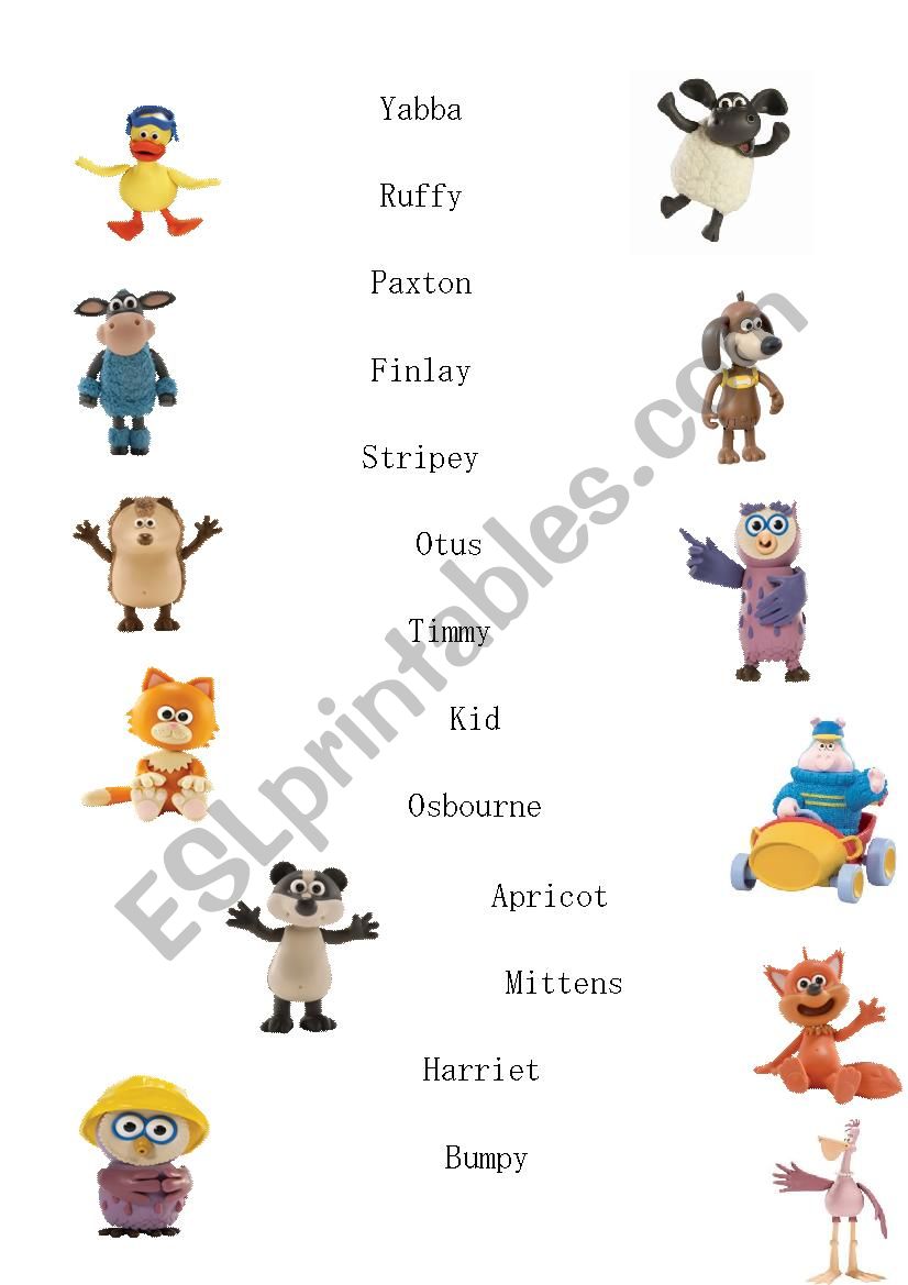 Timmy Time Webquest worksheet