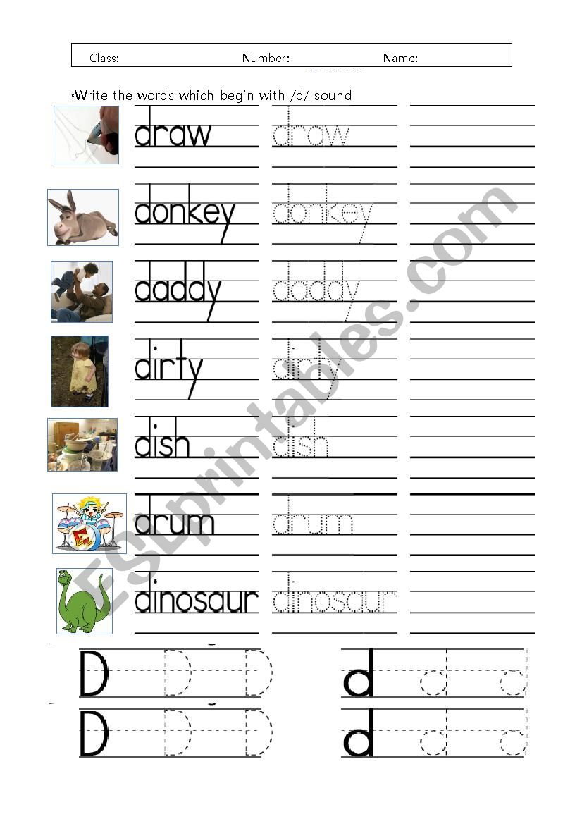 Draw me worksheet