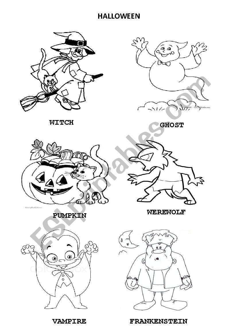 halloween worksheet worksheet