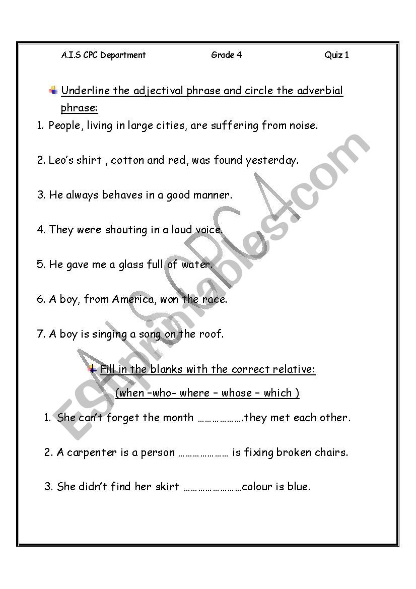 adjectival-and-adverbial-pharses-esl-worksheet-by-nada-ahmed