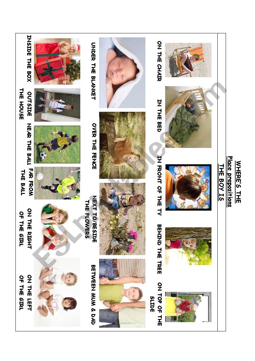 WHEREÂ´S THE... worksheet