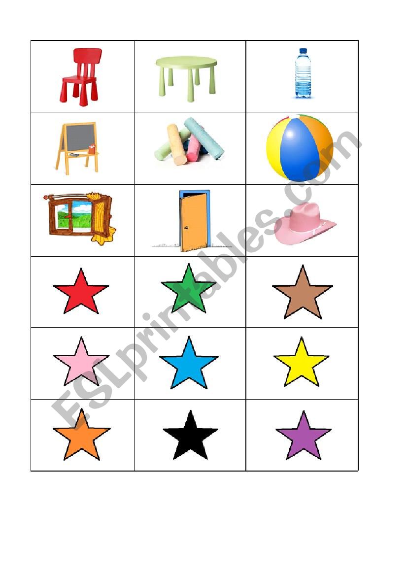 Bingo 3 worksheet