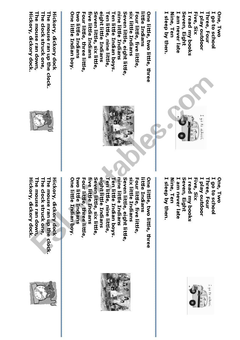 Rhymes  worksheet