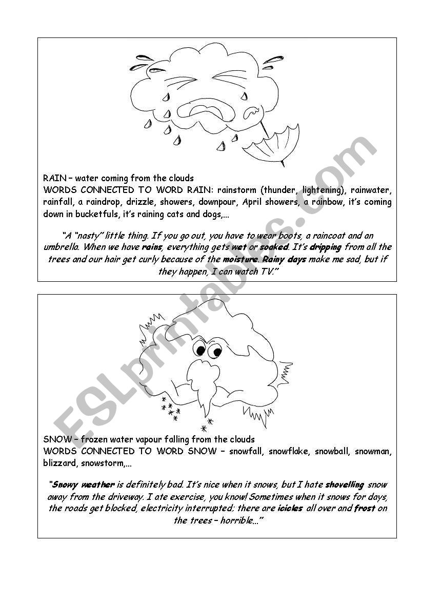 WEATHER 2 worksheet