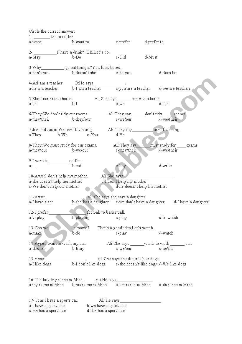 grade7sbstest worksheet