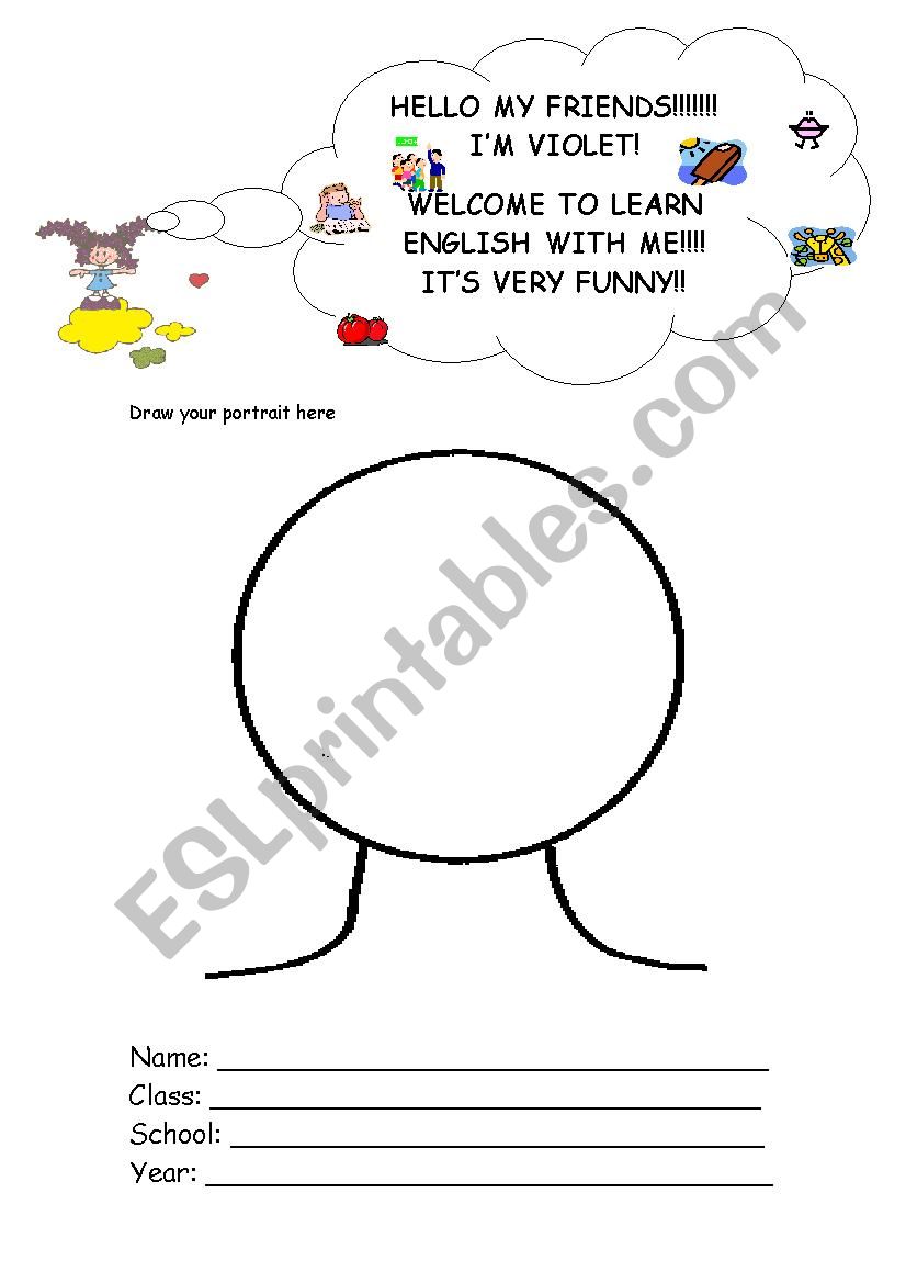 Personal Information worksheet