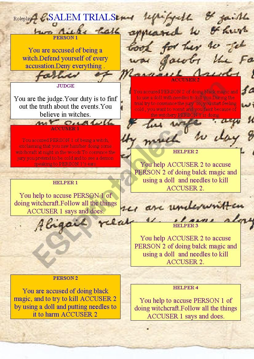 salem trial roleplay worksheet