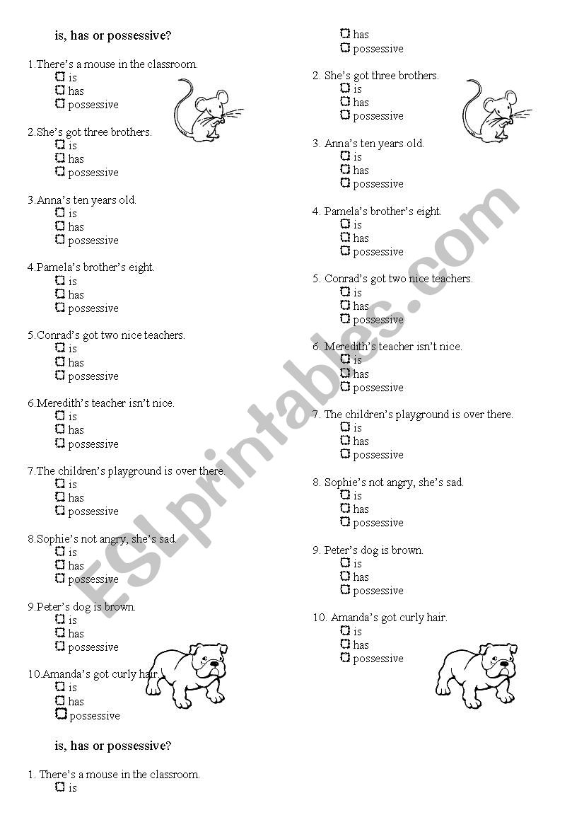 apostrophe-s-is-it-is-has-or-possessive-case-esl-worksheet-by-souris22