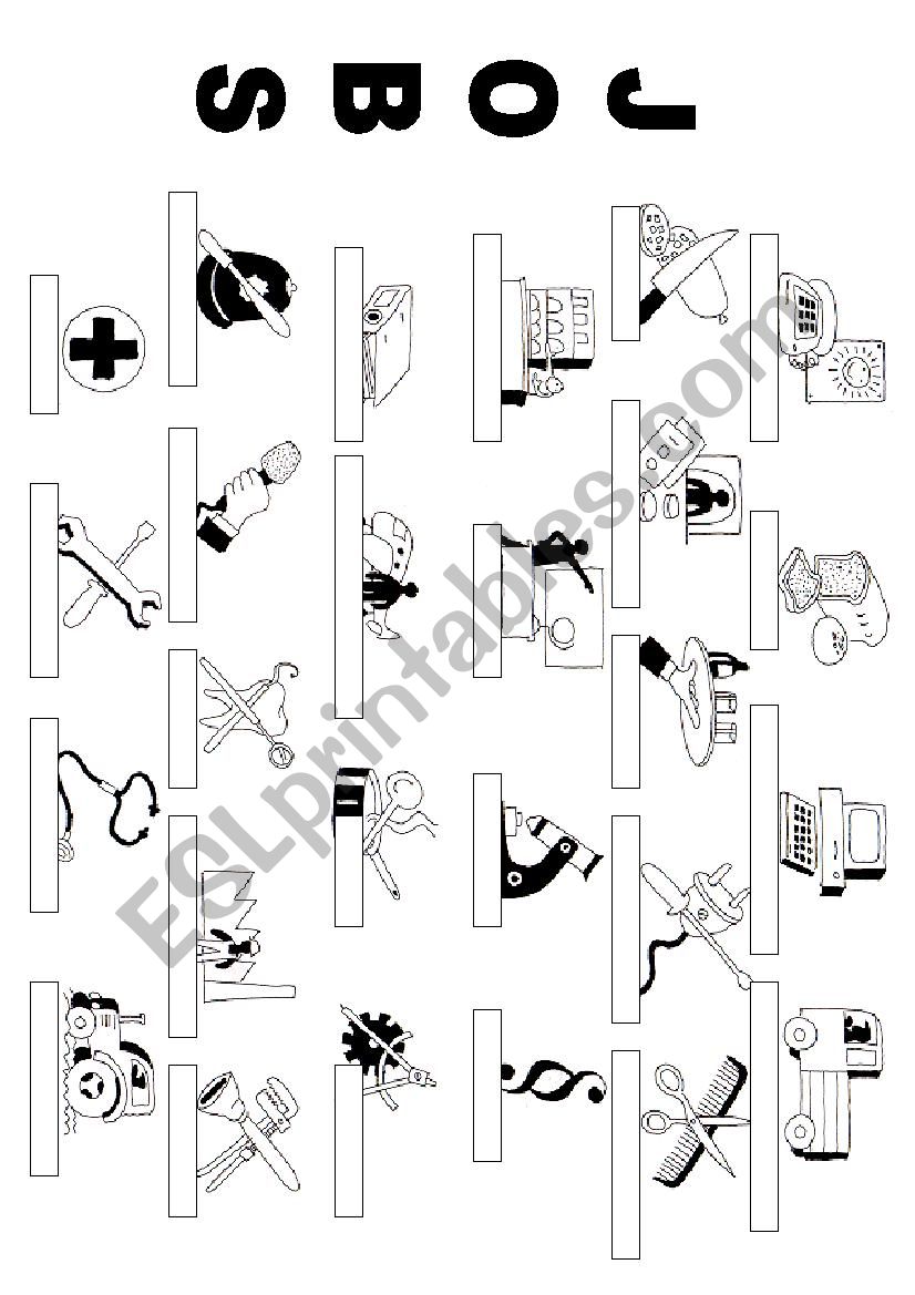 Jobs worksheet