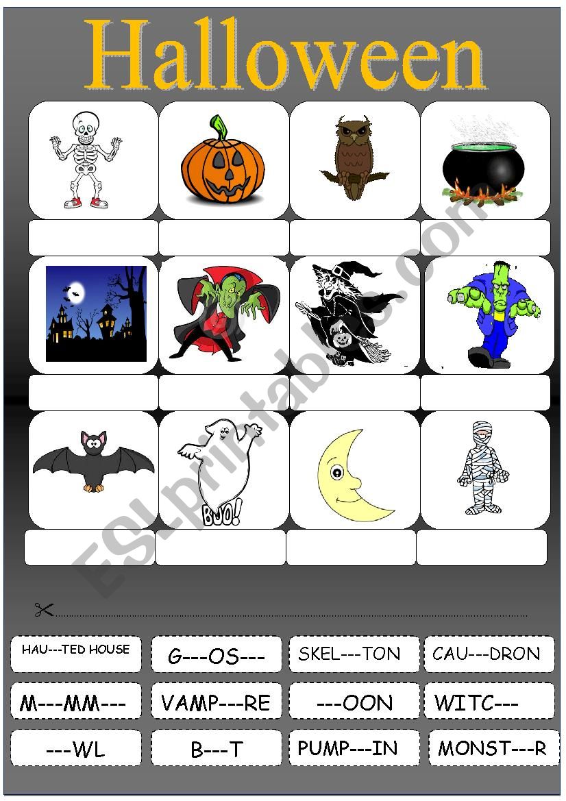 HALLOWEEN  worksheet