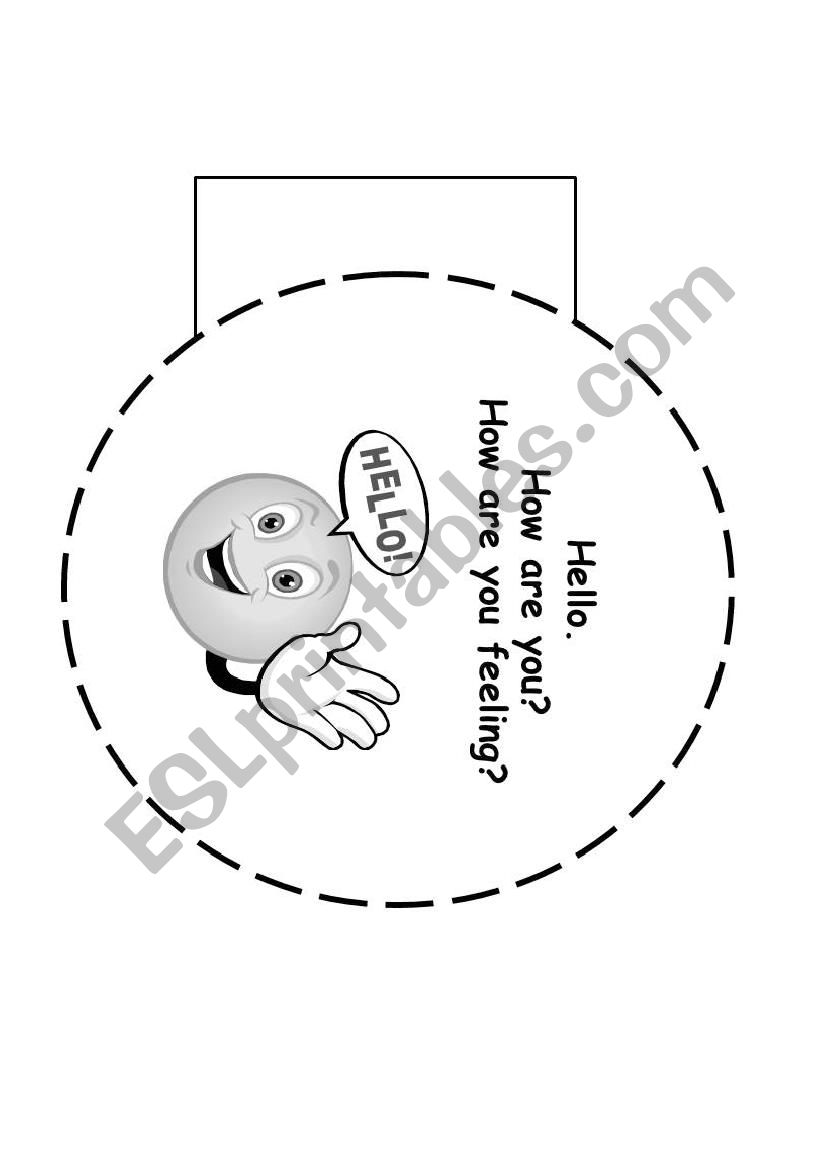 How Are You Feeling? worksheet