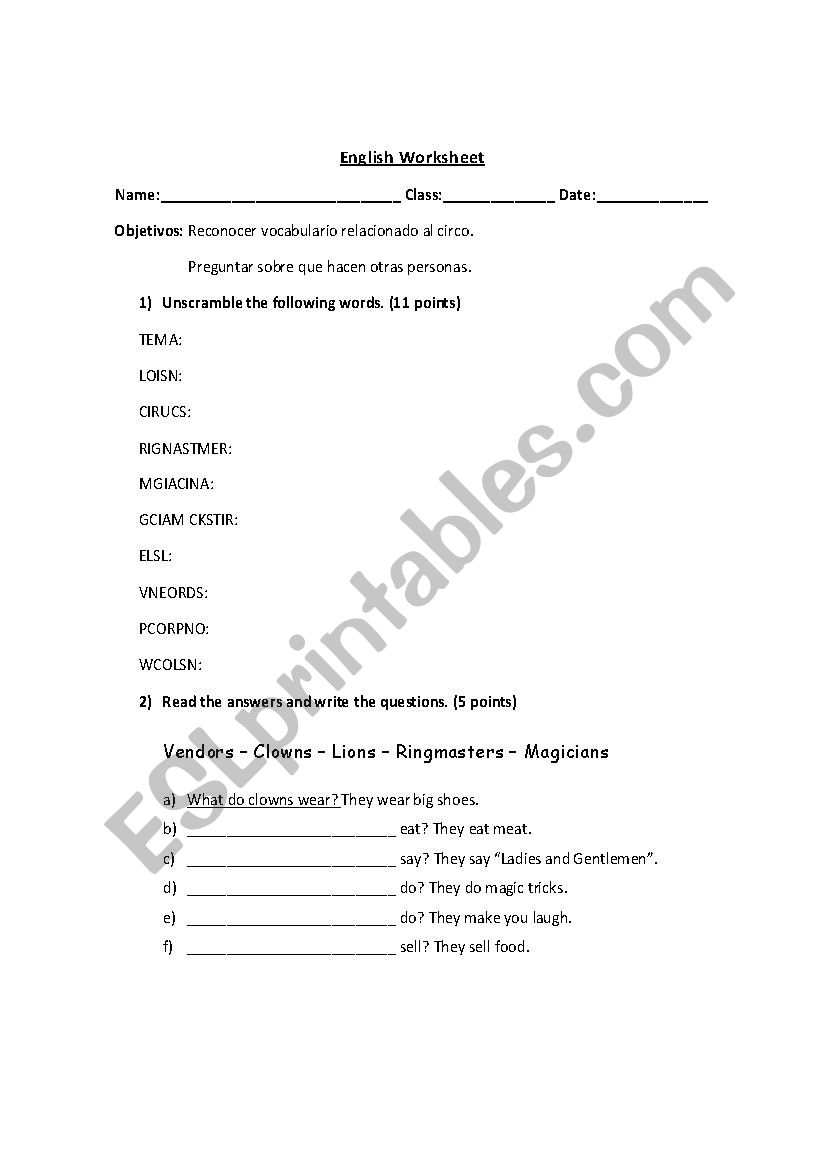 present simple worksheet worksheet
