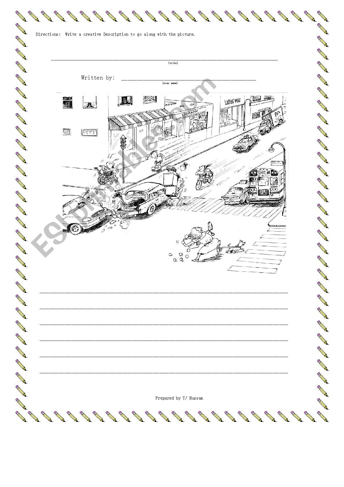 Description worksheet