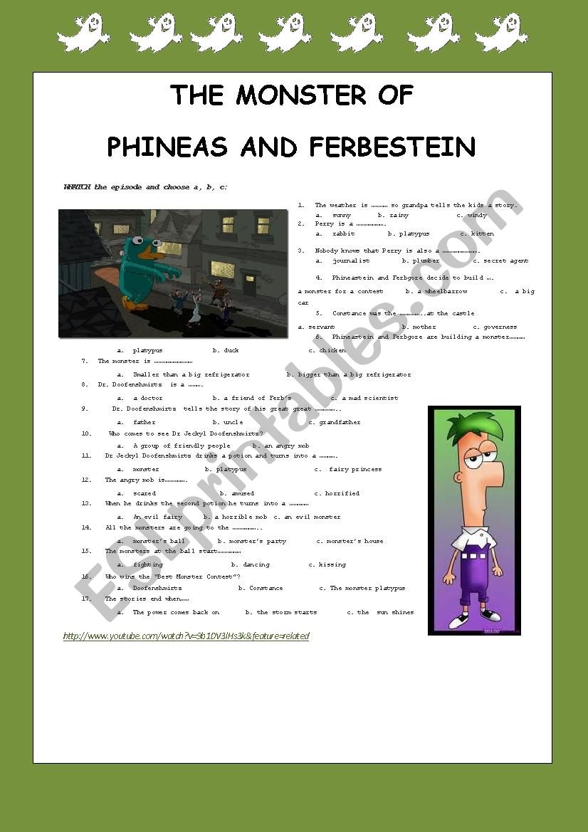 The Monster of Phineas and Ferbenstein