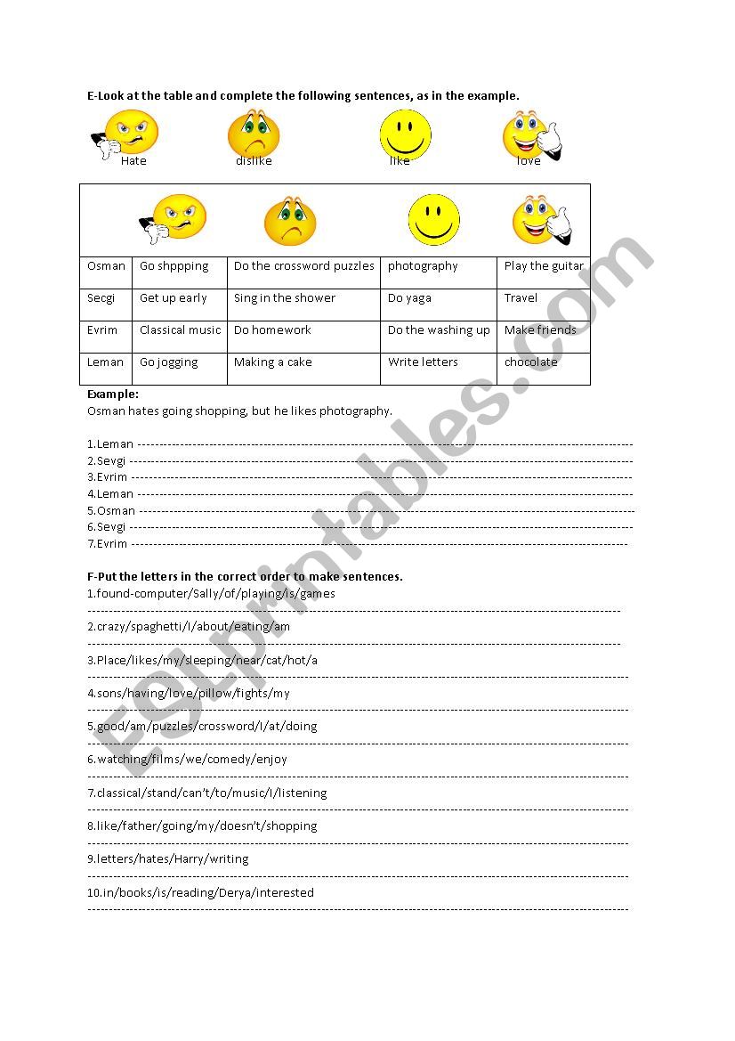 Hobbies and Interests-Spot on 1 unit 2