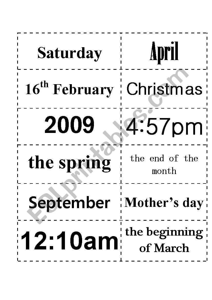 PREPOSITIONS OF TIME (ON - IN - AT)