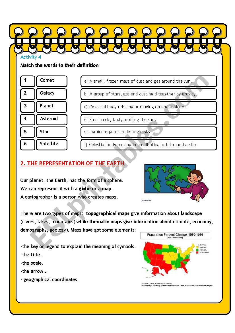 EARTH PART 3 worksheet