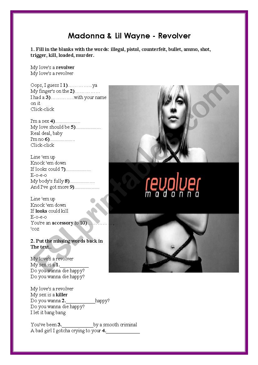 Revolver by Madonna & Lil Wayne