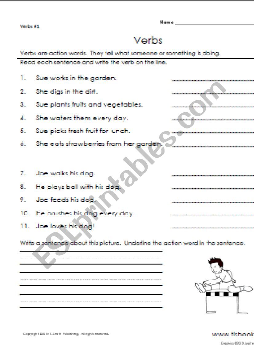 Verbs Exercises worksheet