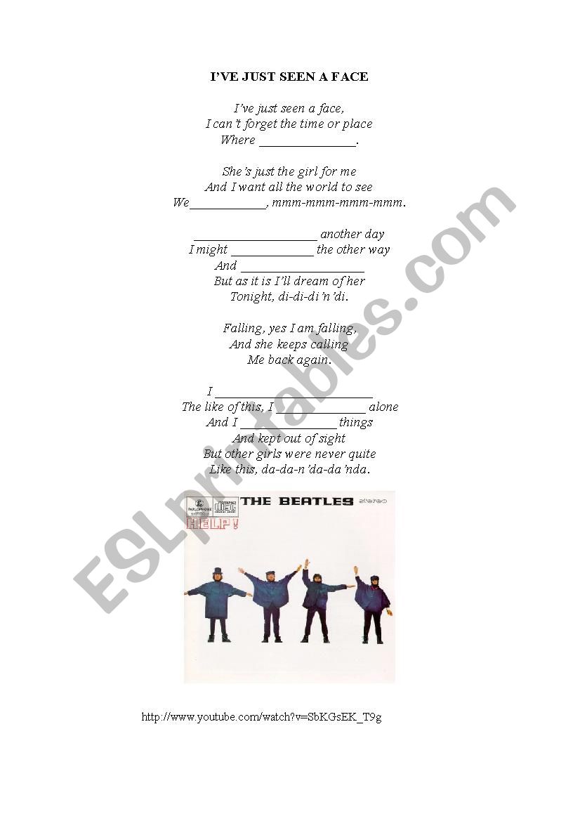 Beatles: Ive Just Seen a Face