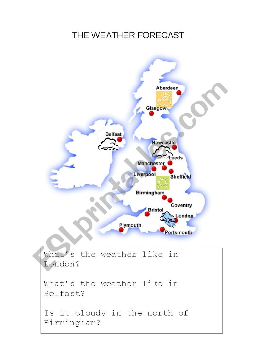 weather worksheet