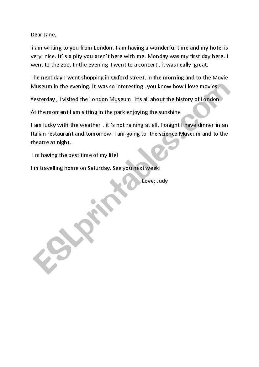 a listening passage  for 8th form 
