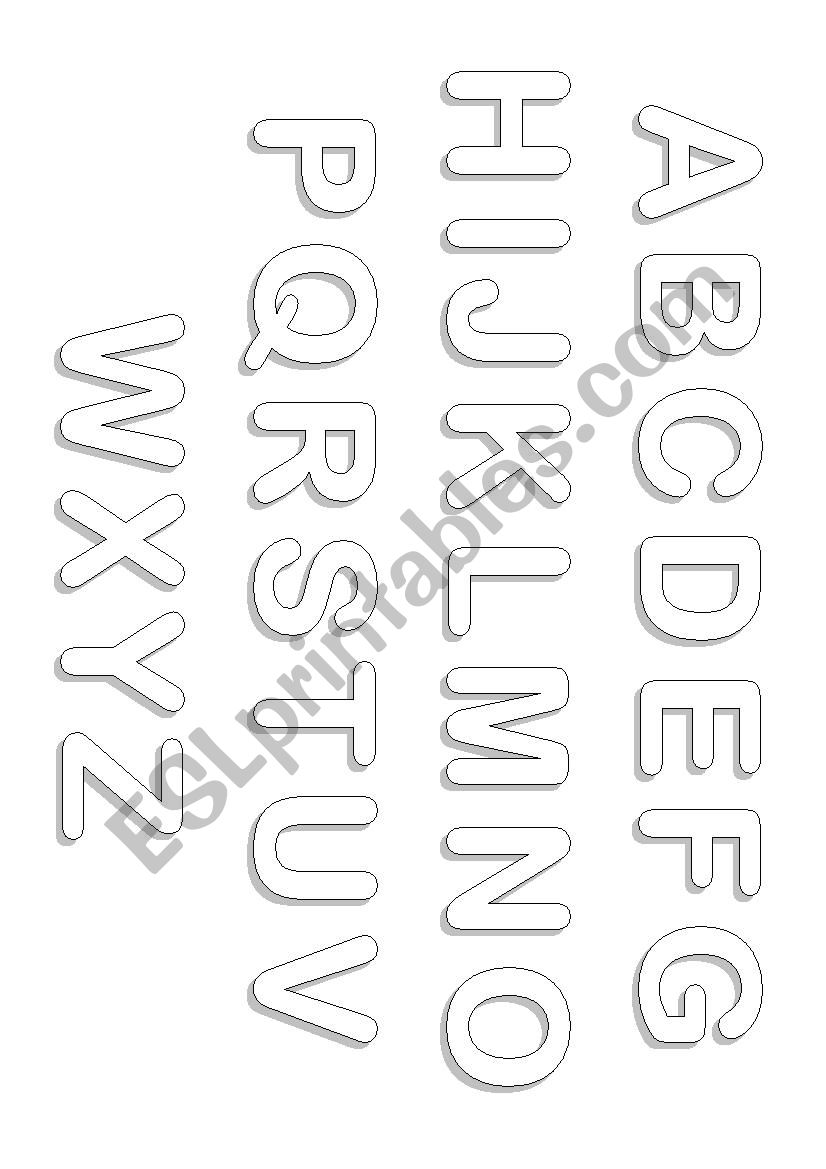 Alphabet Sounds Worksheet