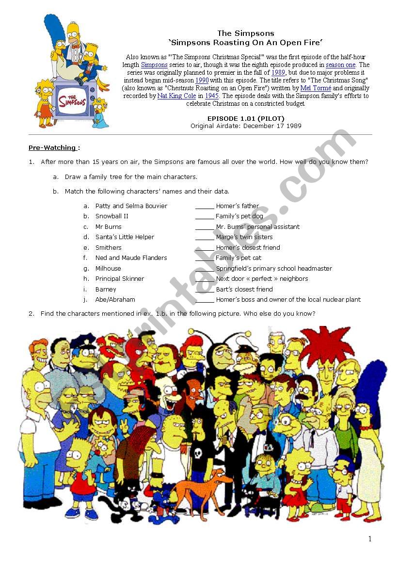 The Simpsons_Guide for the Pilot Episode 1 of 2