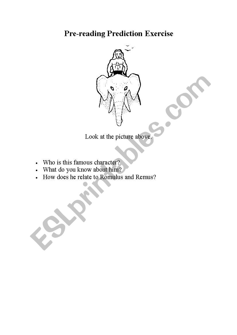 Tarzan of the Apes worksheet