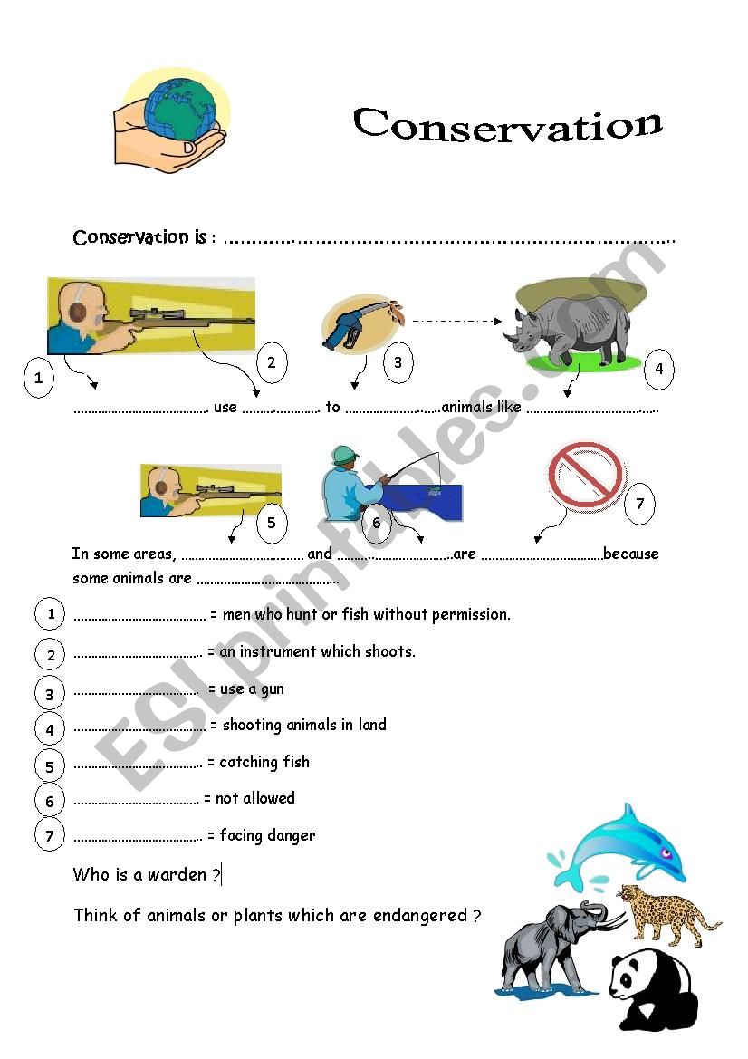 conversation worksheet