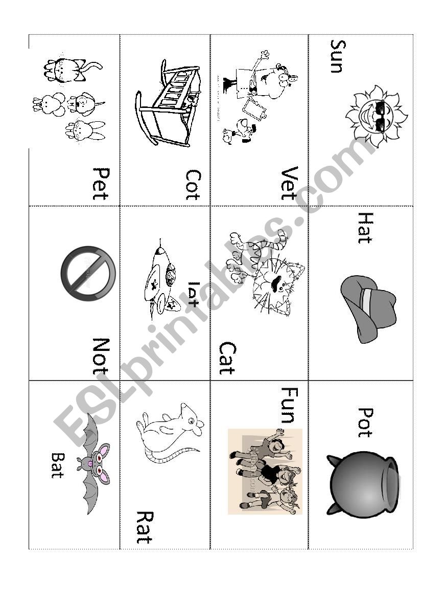 Rhyming words!! worksheet