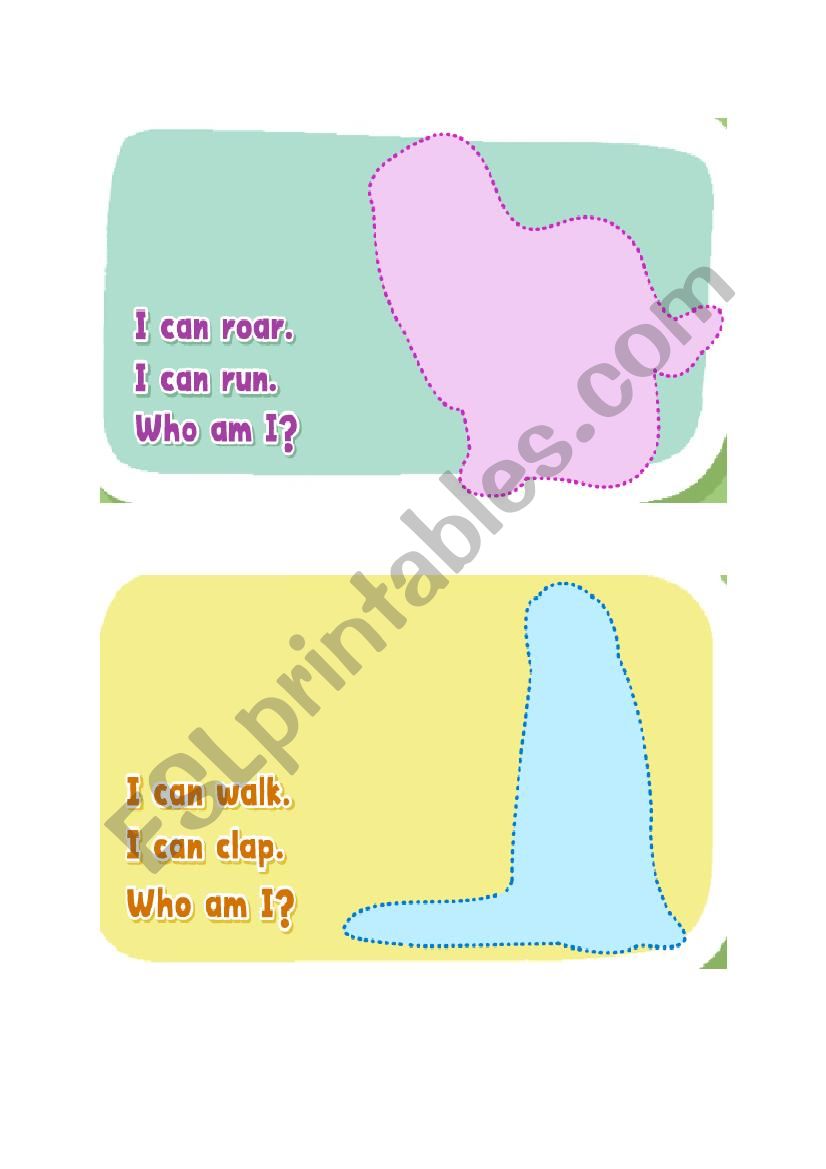 what animals is it? worksheet