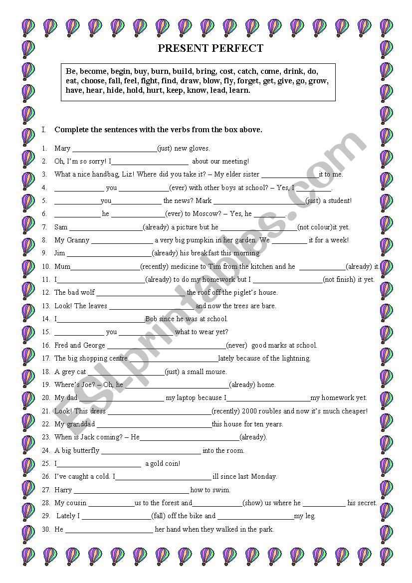 present-perfect-sentences-esl-worksheet-by-goodwinsplinters