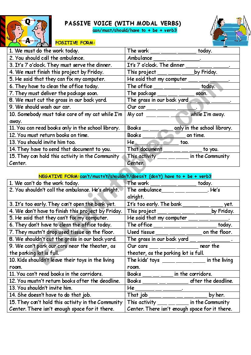use-passive-voice-with-modal-verbs-esl-worksheet-by-chud