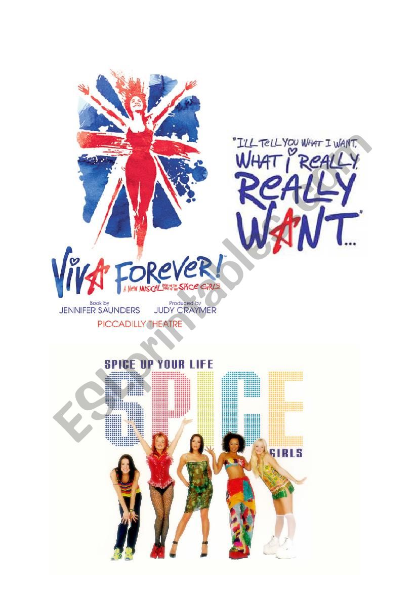 Viva Forever worksheet