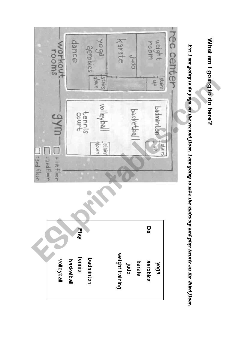practise TO BE GOING TO worksheet