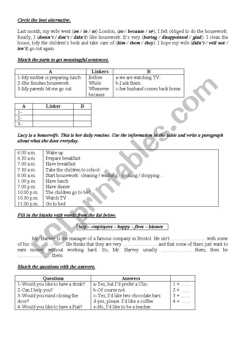 9th Form Worksheet 31 worksheet