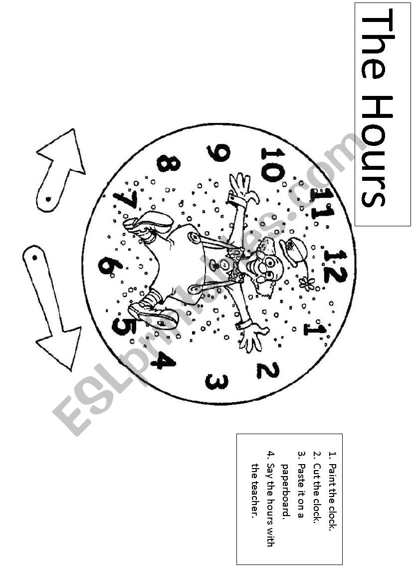 The hours worksheet