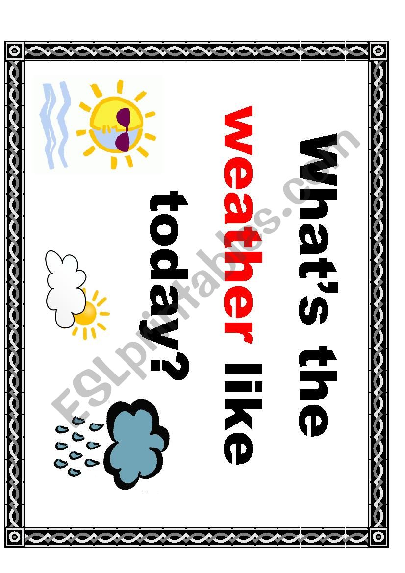 Weather Questions worksheet