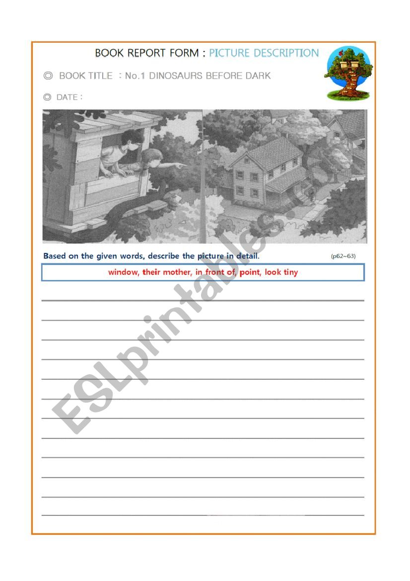 Picture Description: Magic Tree House#1